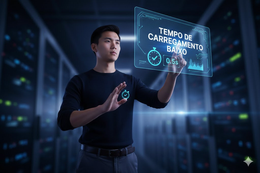 Tempo de carregamento baixo Tempo de carregamento baixo